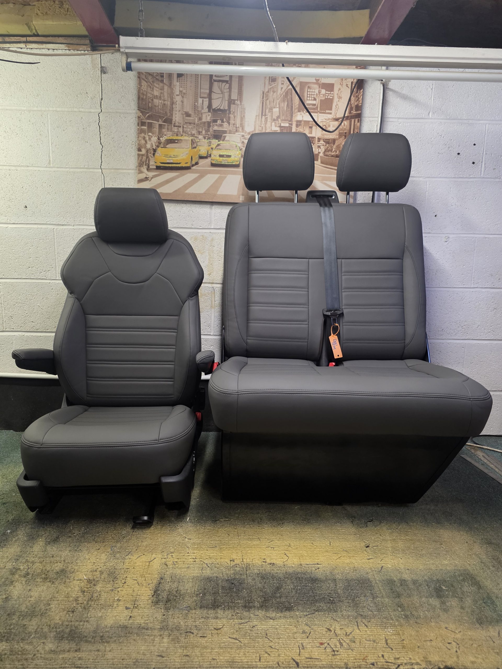 VW TRANSPORTER T6 SEATS WITH SPORT SEAT UPGRADE